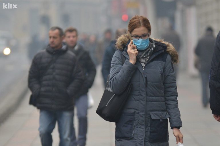 Zbog velikog zagađenja zraka u BiH sve veća potražnja za respiratornim maskama