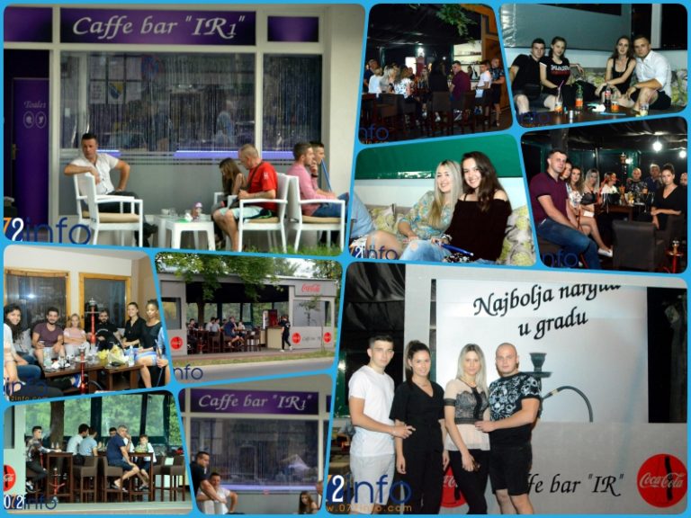 CAFFE BAR IR Vikend u znaku najbolje nargile u gradu, otvorenja novog modernog objekta i ljetne bašte! (FOTO)