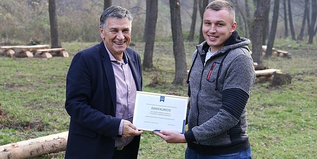 Uređeno izletište “Kula” u Mjesnoj zajednici Donje Babino