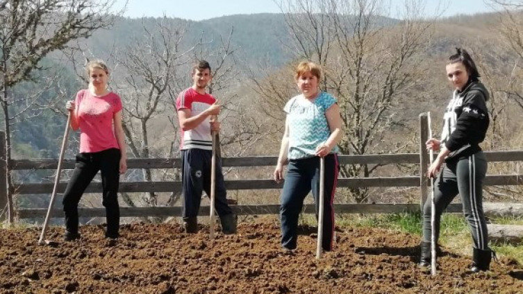 Zemlja hoće vrijedne ruke i đubre: I staro i mlado uzelo motiku