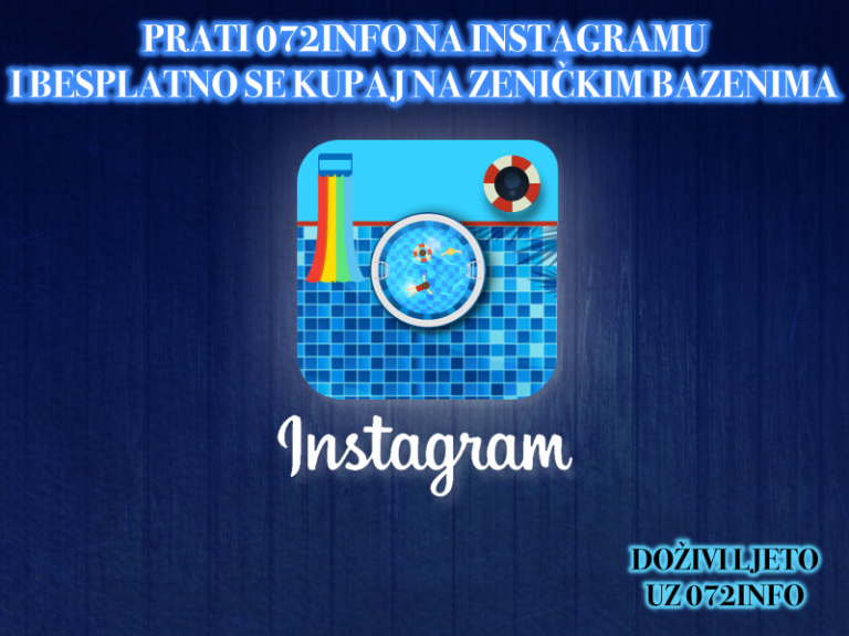 DOŽIVI LJETO UZ 072INFO: Pratite nas na Instagramu i besplatno se kupajte na zeničkim bazenima!