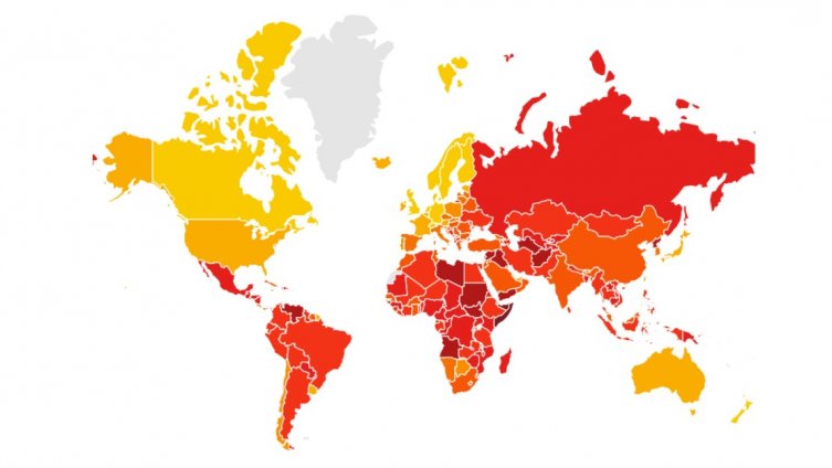 Lista najkorumpiranijih država svijeta: Pogledajte gdje je BiH