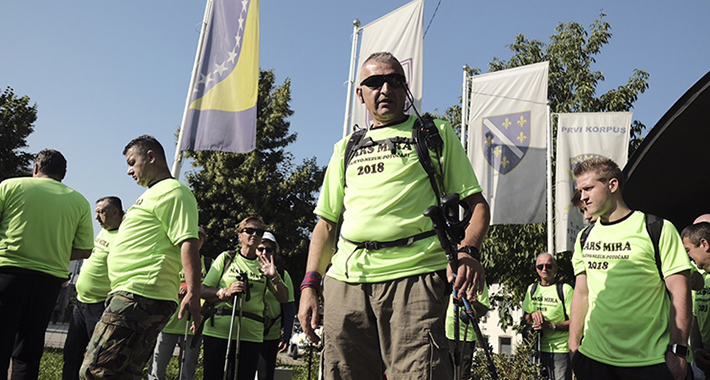 krenuo Marš mira Sarajevo Nezuk Potočari 4