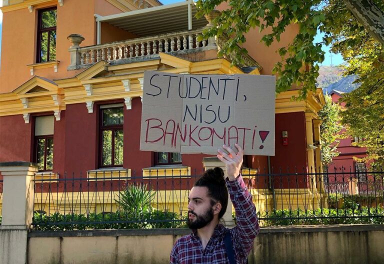 Zenički studenti danas izlaze na ulicu, traže isto kao kolege u Sarajevu i Tuzli