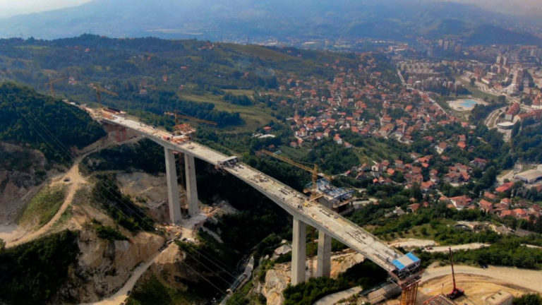 Zapanjujući snimak iz zraka: U ponedjeljak spajanje vijadukta Babina Rijeka