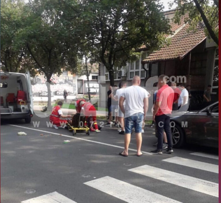 ZENICA: U nesreći na Bulevaru teško povrijeđena pješakinja