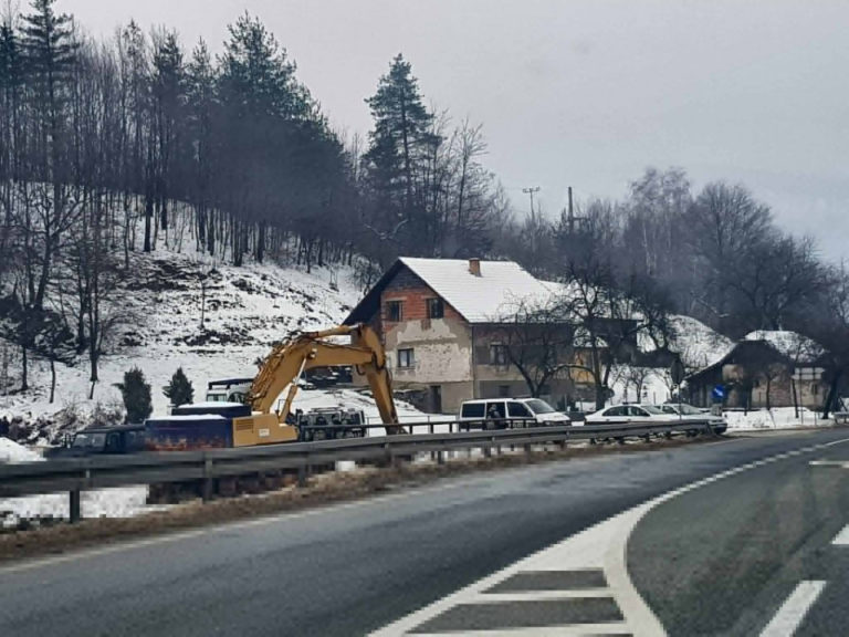 Manji broj boraca okupio se na M-17 u mjestu Donja Golubinja kod Žepča