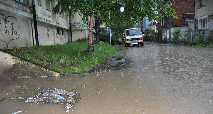 Upozorenje na obilne padavine i bujične poplave