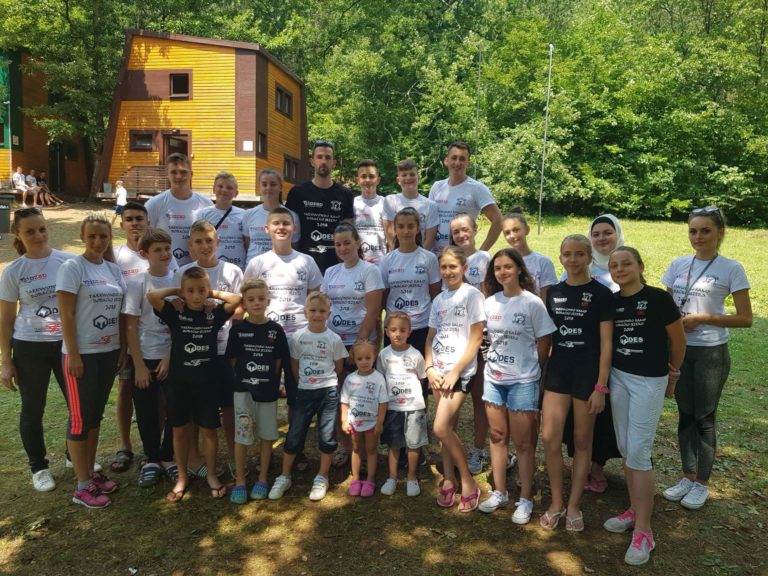 Taekwondo klub “Start” iz Zenice na sportskom kampu na Boračkom jezeru (FOTO)