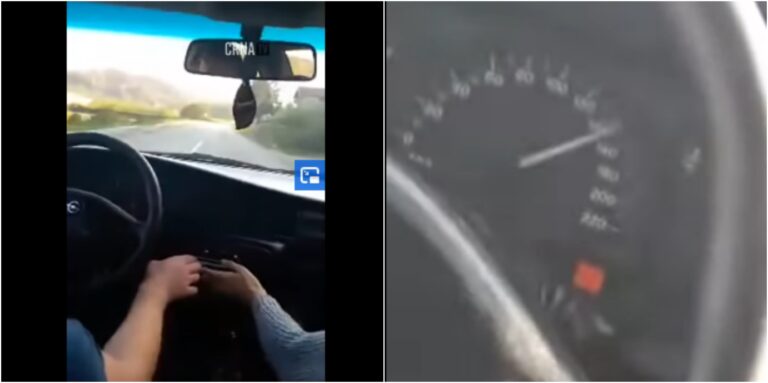 Divljanje po putu kod Tešnja: Dvije djevojke i muškarac vozili 160 km/h kroz naseljeno mjesto (VIDEO)