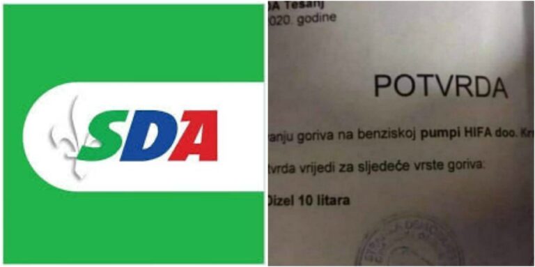 SDA svojim glasačima daje potvrdu za gorivo: Mogu nasuti 10 litara dizela